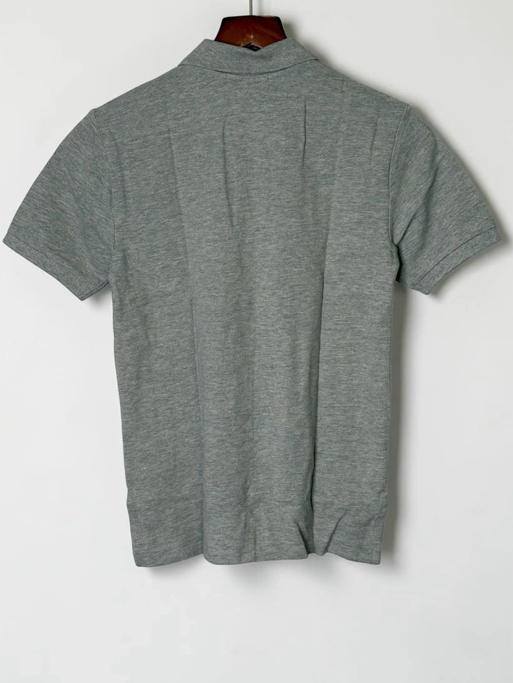 NWT Polo Ralph Lauren Boys M Medium 10-12 Classic Fit Polo Shirt Heather Grey